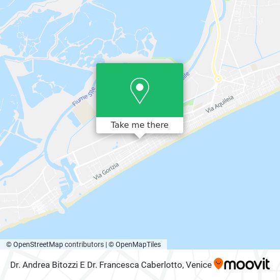 Dr. Andrea Bitozzi E Dr. Francesca Caberlotto map