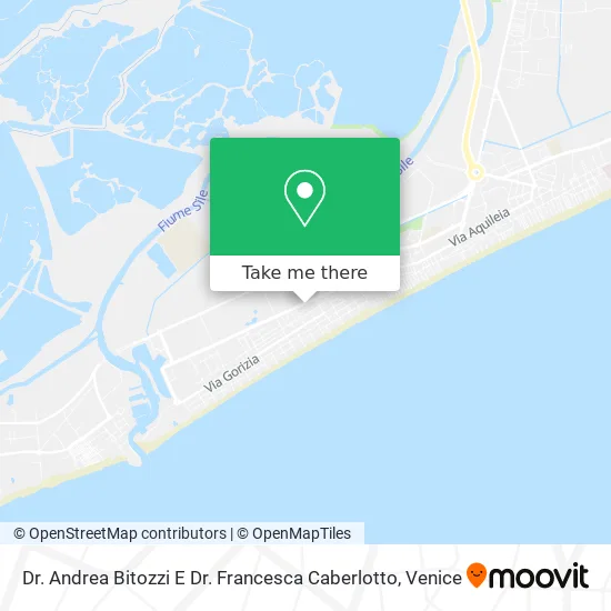 Dr. Andrea Bitozzi E Dr. Francesca Caberlotto map
