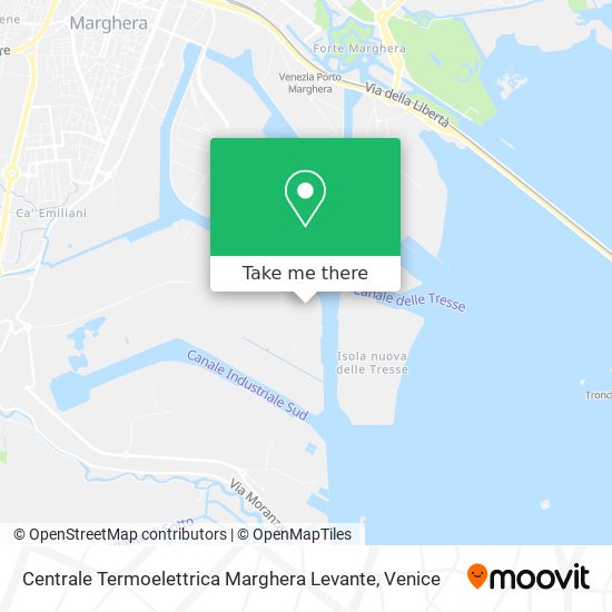 Centrale Termoelettrica Marghera Levante map