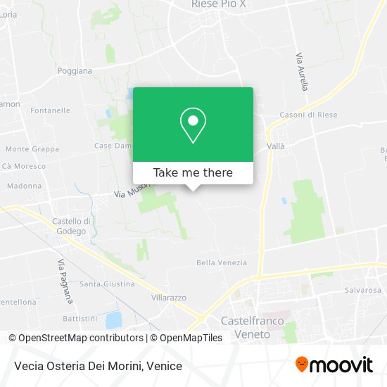 Vecia Osteria Dei Morini map
