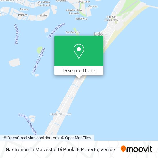 Gastronomia Malvestio Di Paola E Roberto map