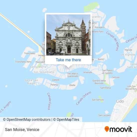 San Moise map