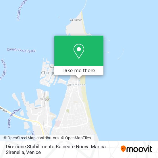 Direzione Stabilimento Balneare Nuova Marina Sirenella map
