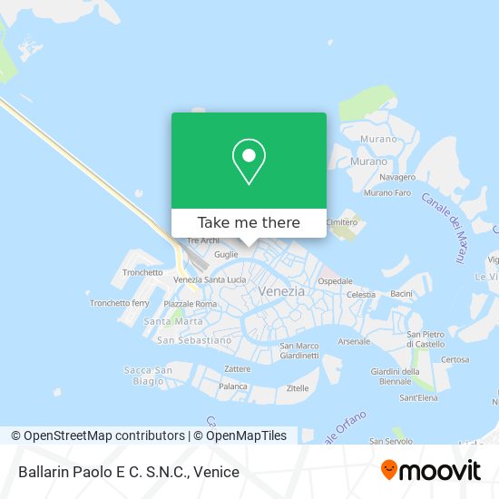 Ballarin Paolo E C. S.N.C. map