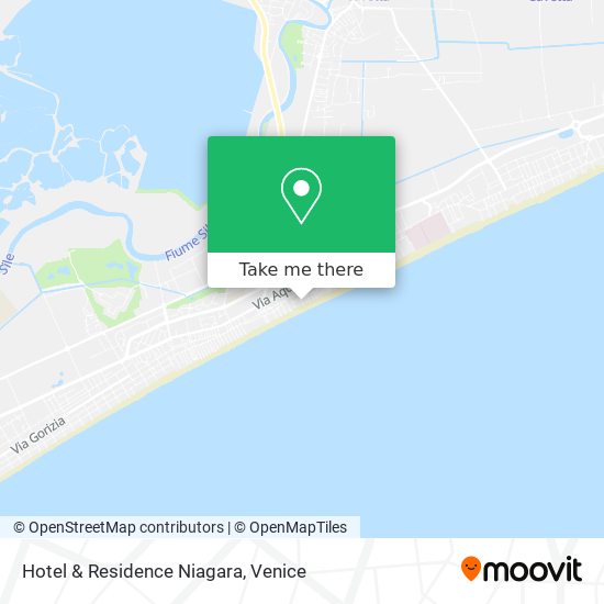 Hotel & Residence Niagara map