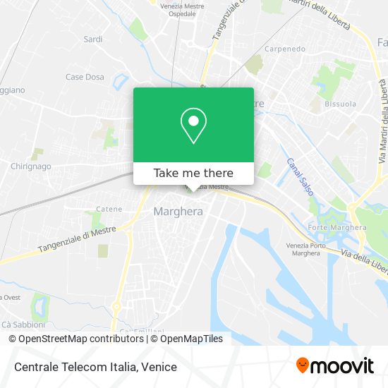 Centrale Telecom Italia map