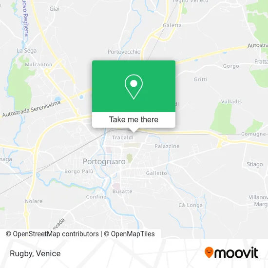 Rugby map