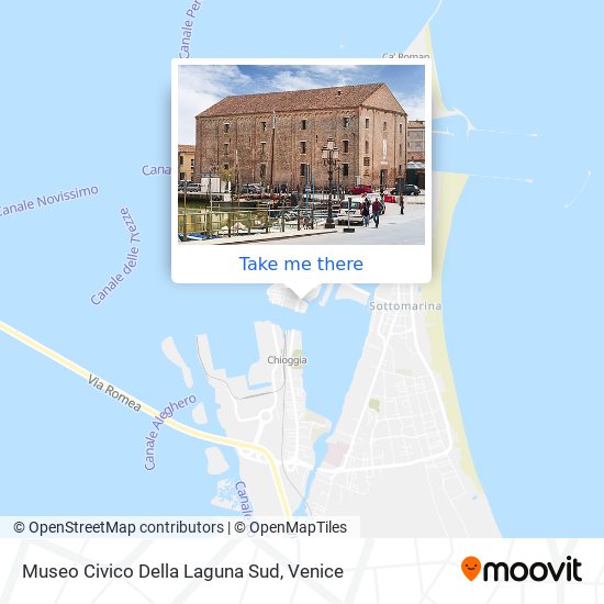 Museo Civico Della Laguna Sud map