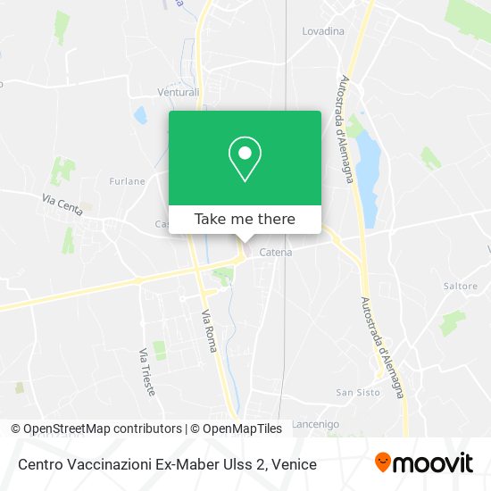 Centro Vaccinazioni Ex-Maber Ulss 2 map