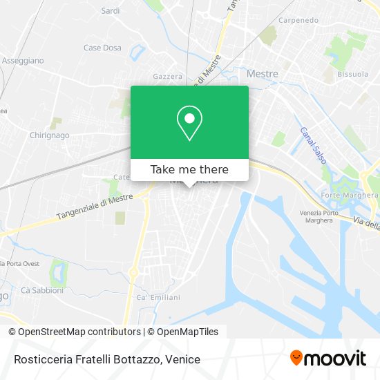 Rosticceria Fratelli Bottazzo map