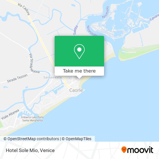 Hotel Sole Mio map