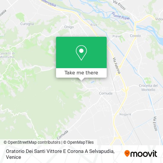 Oratorio Dei Santi Vittore E Corona A Selvapudia map