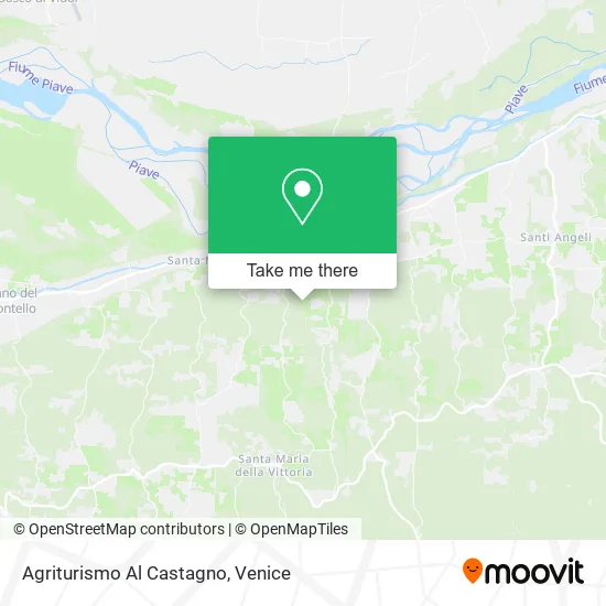 Agriturismo Al Castagno map