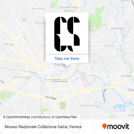 Museo Nazionale Collezione Salce map