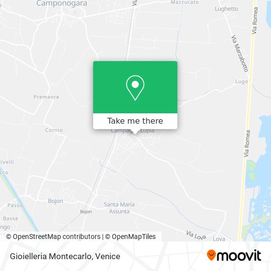 Gioielleria Montecarlo map