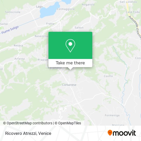 Ricovero Atrezzi map