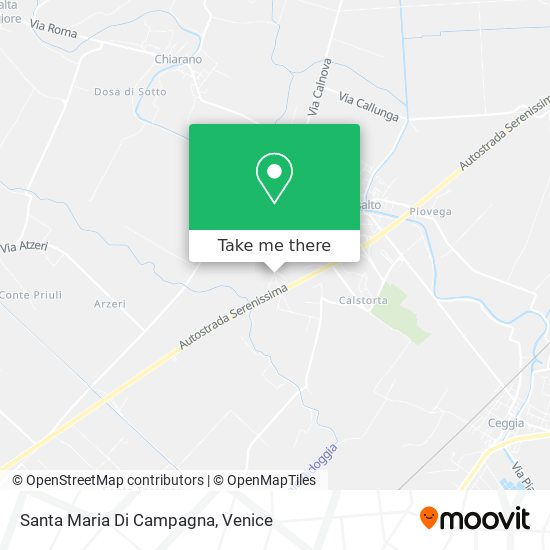 Santa Maria Di Campagna map