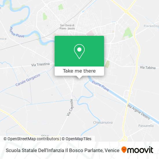 Scuola Statale Dell'Infanzia Il Bosco Parlante map