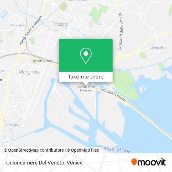 Unioncamere Del Veneto map