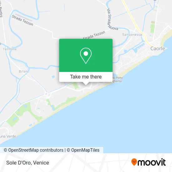 Sole D'Oro map