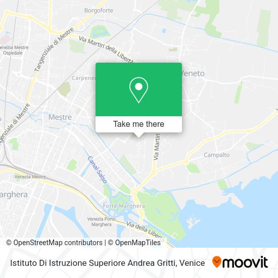 Istituto Di Istruzione Superiore Andrea Gritti map