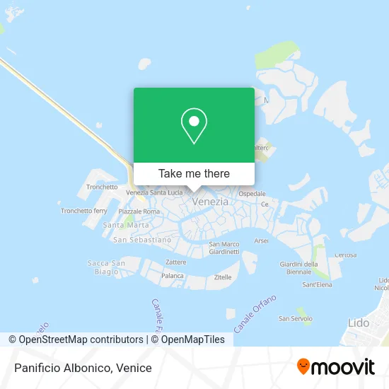 Panificio Albonico map
