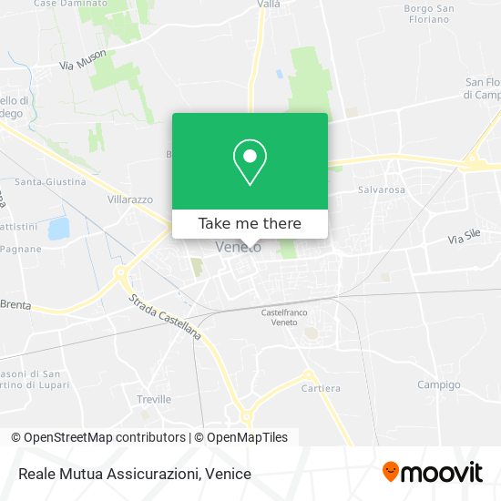 Reale Mutua Assicurazioni map