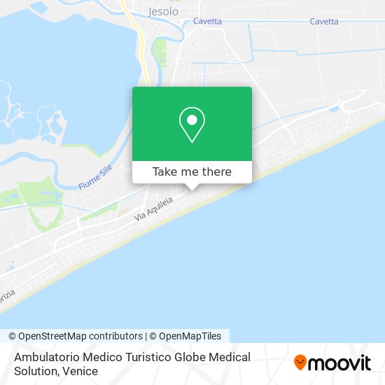 Ambulatorio Medico Turistico Globe Medical Solution map