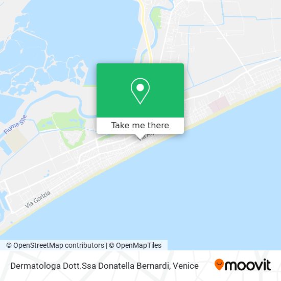 Dermatologa Dott.Ssa Donatella Bernardi map