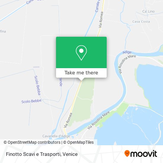 Finotto Scavi e Trasporti map