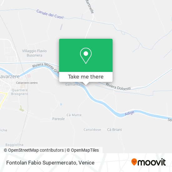 Fontolan Fabio Supermercato map
