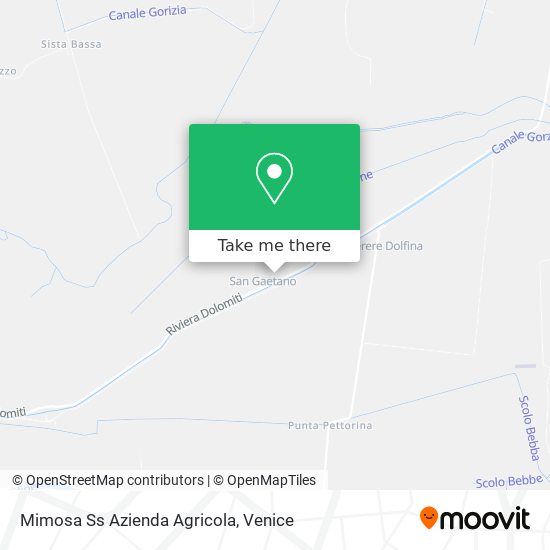 Mimosa Ss Azienda Agricola map