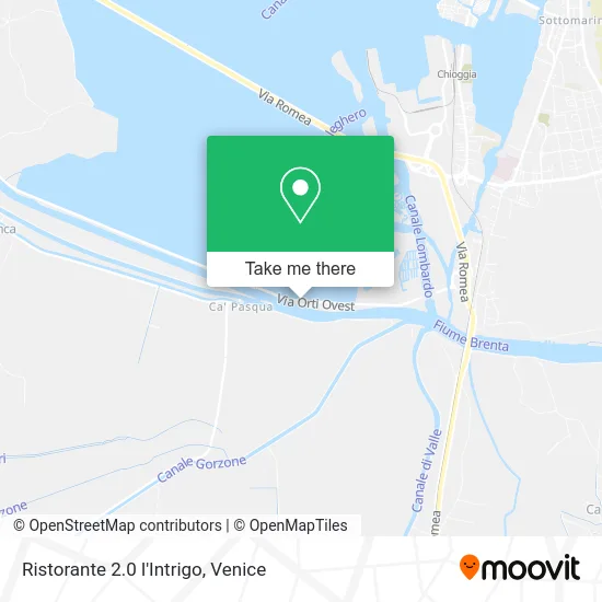 Restaurant 2.0 l'Intrigo map