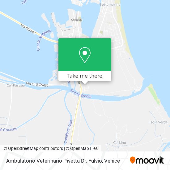 Ambulatorio Veterinario Pivetta Dr. Fulvio map