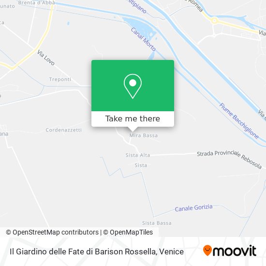 Il Giardino delle Fate di Barison Rossella map