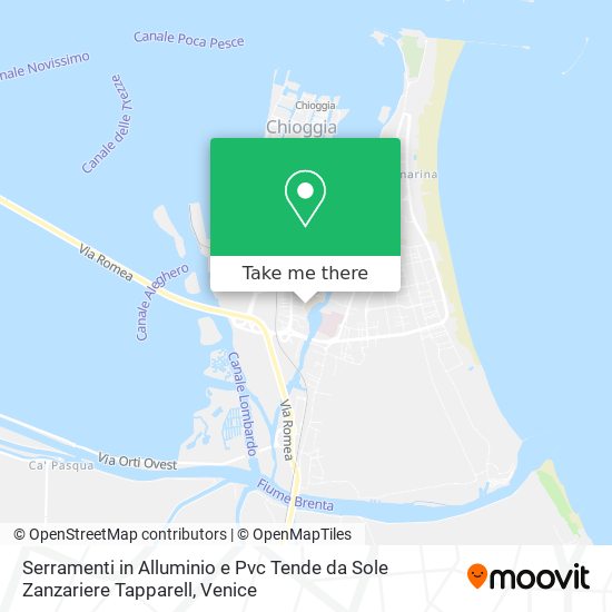 Serramenti in Alluminio e Pvc Tende da Sole Zanzariere Tapparell map
