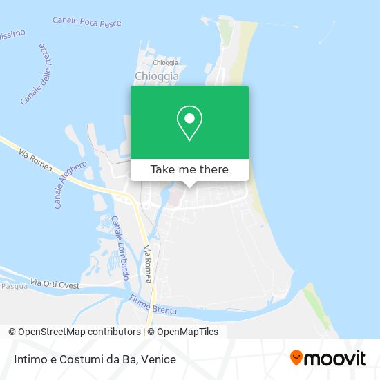 Intimo e Costumi da Ba map