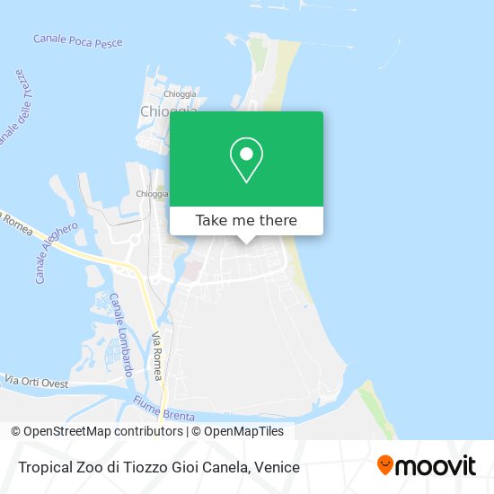 Tropical Zoo di Tiozzo Gioi Canela map
