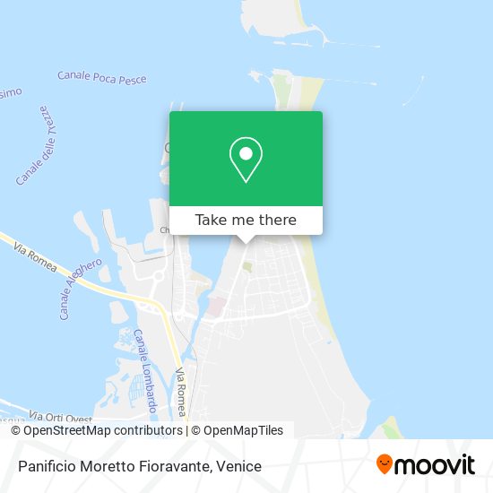 Panificio Moretto Fioravante map