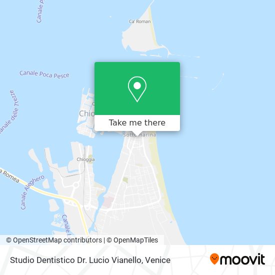 Studio Dentistico Dr. Lucio Vianello map