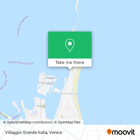 Villaggio Grande Italia map