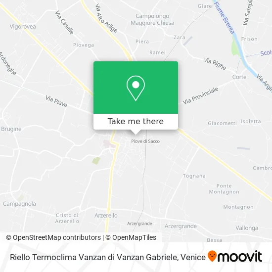 Riello Thermoclima Vanzan by Gabriele Vanzan map