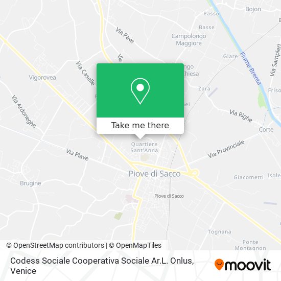 Codess Sociale Cooperativa Sociale Ar.L. Onlus map