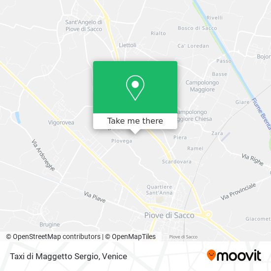 Taxi di Maggetto Sergio map