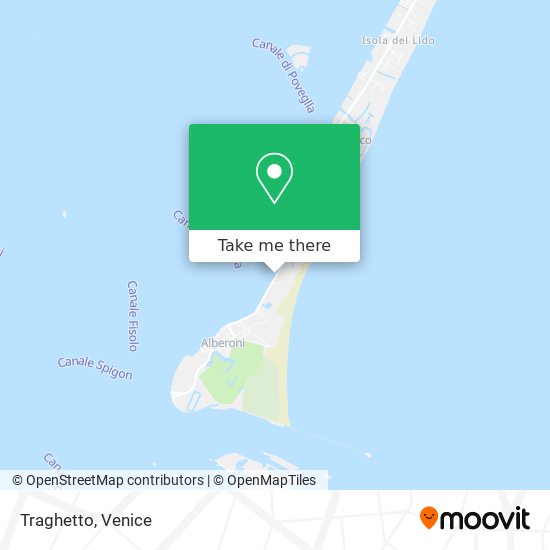 Traghetto map