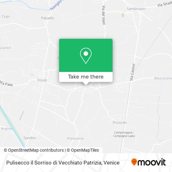 Pulisecco il Sorriso di Vecchiato Patrizia map