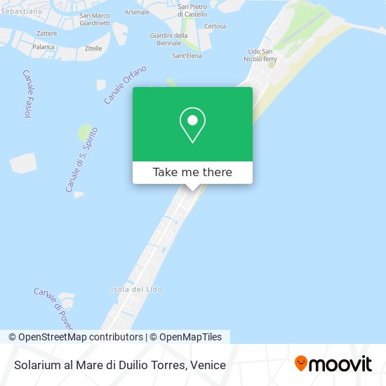 Solarium al Mare di Duilio Torres map
