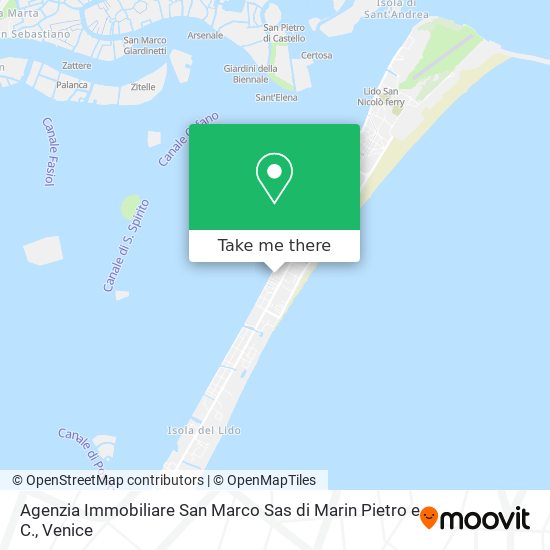 Agenzia Immobiliare San Marco Sas di Marin Pietro e C. map