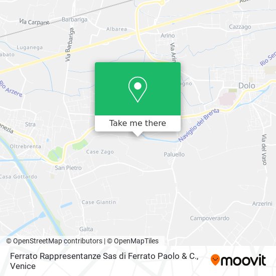 Ferrato Rappresentanze Sas di Ferrato Paolo & C. map