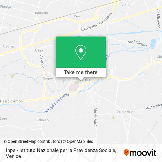 Inps - Istituto Nazionale per la Previdenza Sociale map
